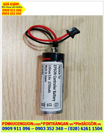 Epson Control 2172925, Pin nuôi nguồn Epson 2172925 lithium 3.6v 2700mAh chính hãng (Xuất xứ Nhật)